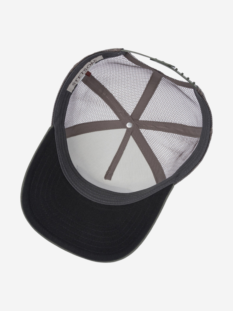 Бейсболка с сеточкой STETSON 7751194K TRUCKER CAP SUN (оливковый)