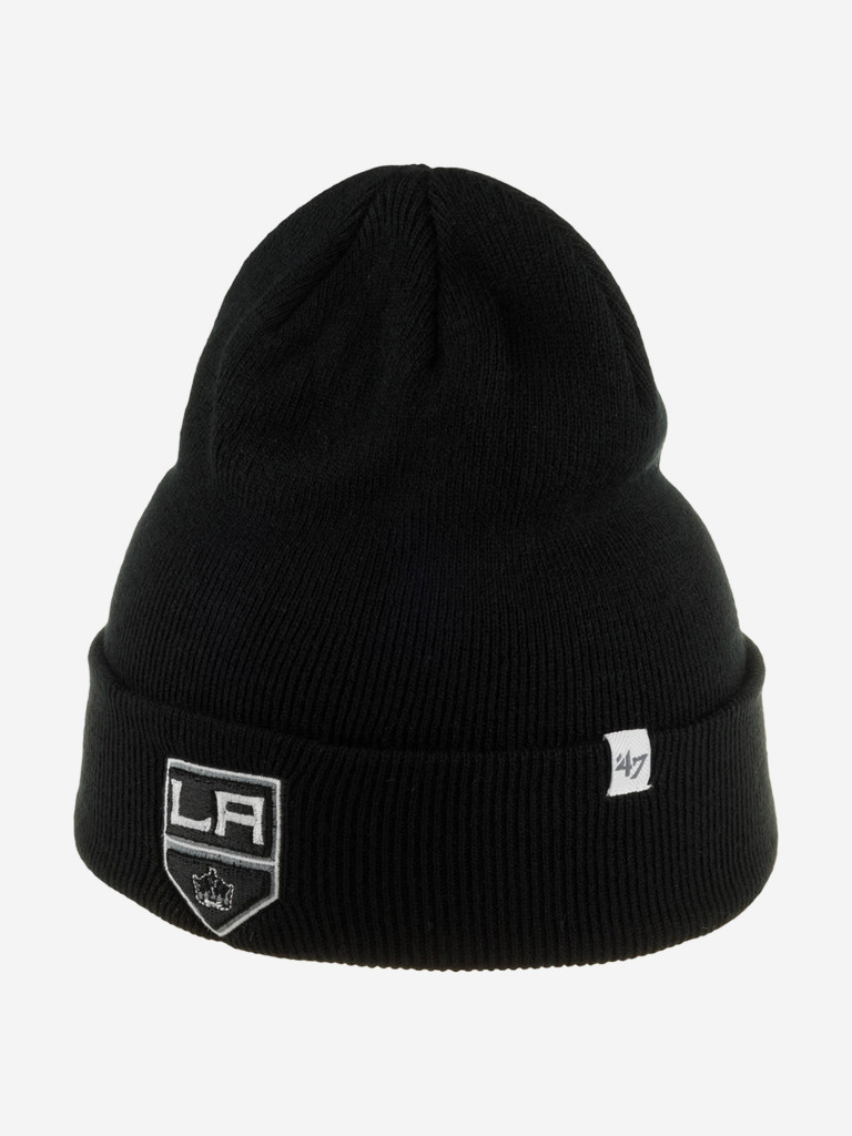Шапка с отворотом 47 BRAND H-RKN08ACE-BK Los Angeles Kings NHL (черный)
