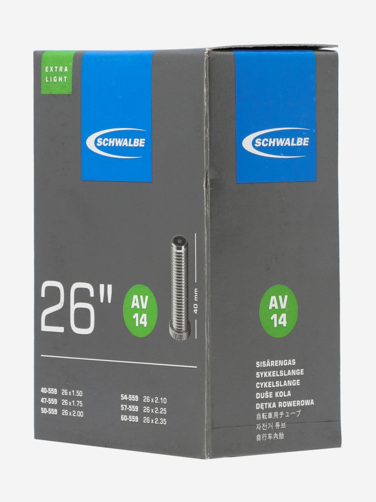 Камера Schwalbe AV14 Extra Light 26'' автониппель