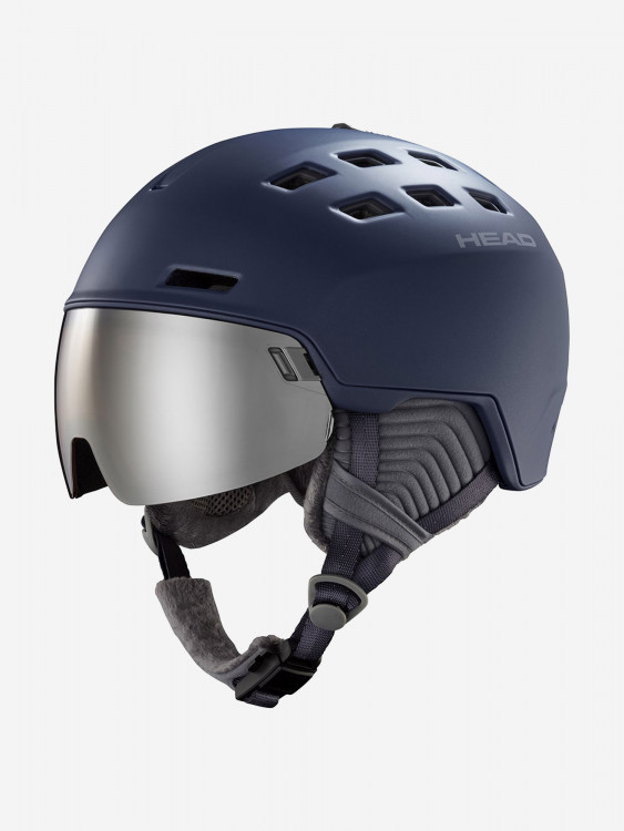 Горнолыжный шлем с визором Head Rachel sparkblue S2