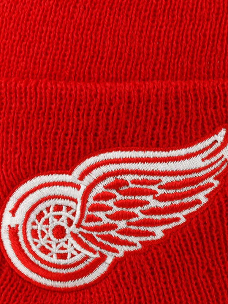 Шапка с отворотом AMERICAN NEEDLE 21019A-DRW Detroit Red Wings Cuffed Knit NHL (красный)