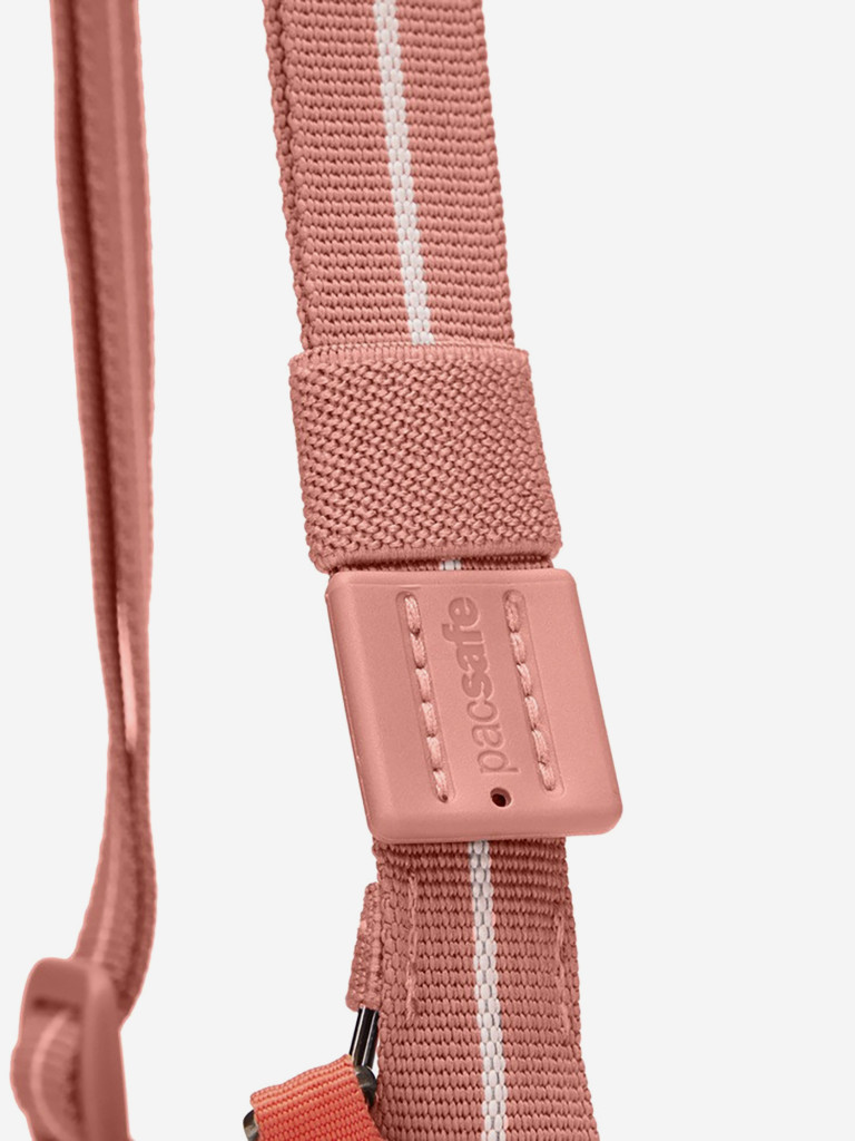 Сумка антивор Pacsafe GO Tech Crossbody, розовый, 0,2 л.