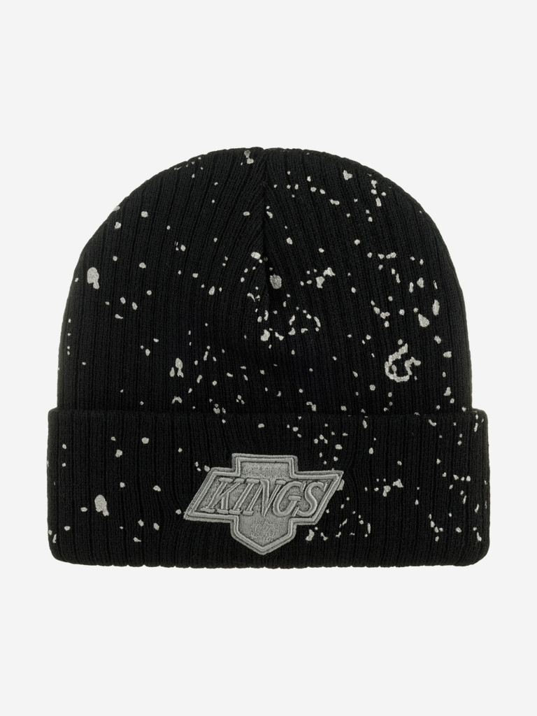 Шапка с отворотом MITCHELL NESS HCFK6021-LAKYYPPPBLCK Los Angeles Kings NHL (черный)