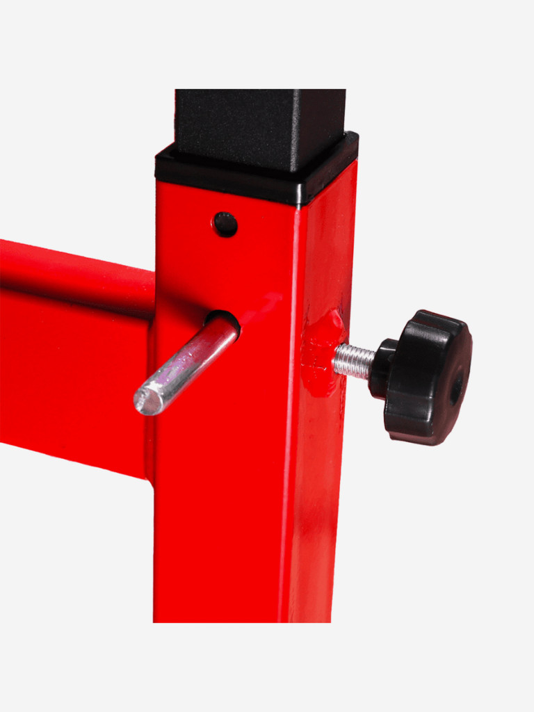 Стойки со страховкой телескопические Sportlim Красный