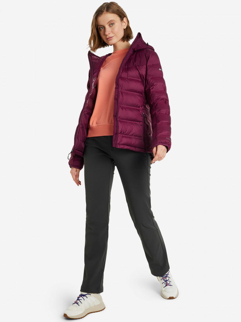 фото Куртка утепленная женская columbia pacific grove jacket, фиолетовый