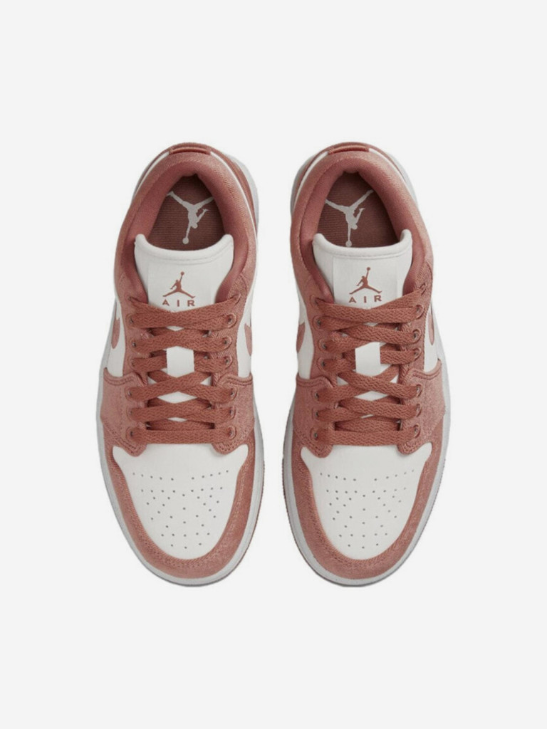 Кеды женские Jordan 1 Low Se Canvas Sky J Orange