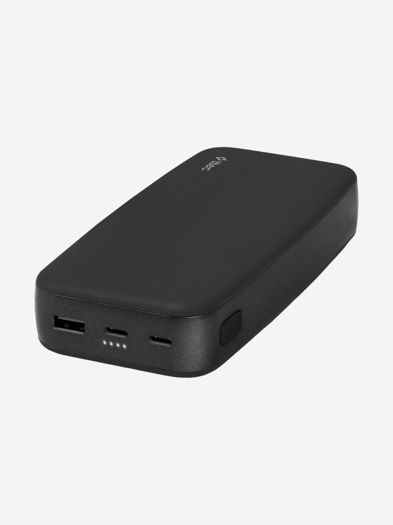 Внешний аккумулятор TTEC ChargeUp Pro 20000mAh PD 20W Powerbank. Цвет: черный