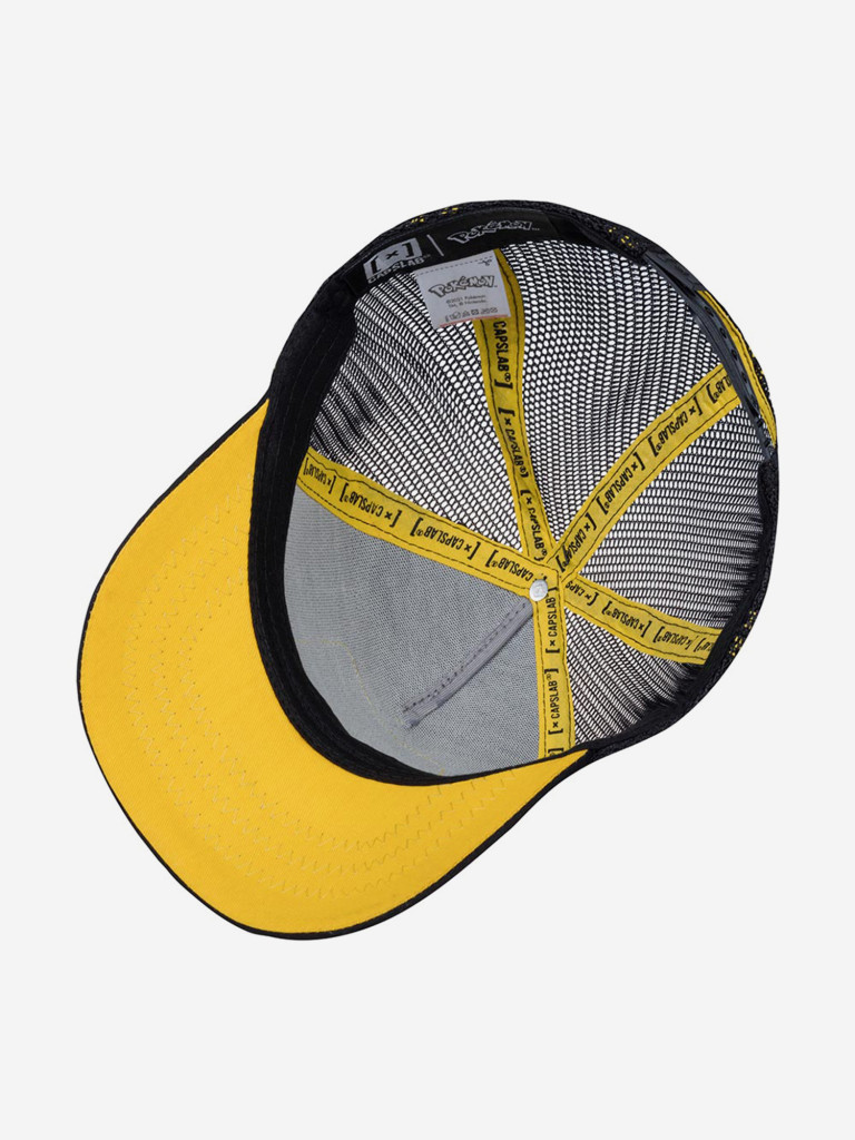 Бейсболка с сеточкой CAPSLAB CL/PKM2/1/PIK7 Pokemon Pikachu