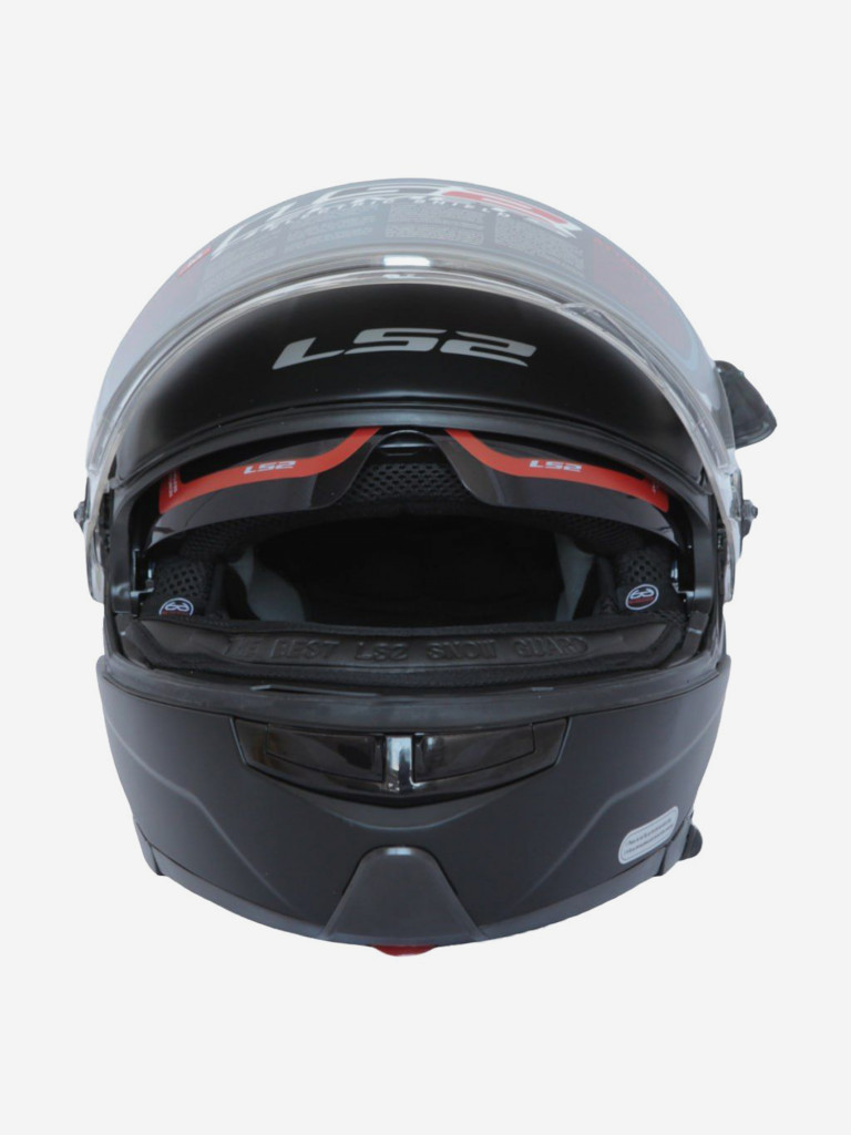 Мотошлем FF325 STROBE ELECTRIC SNOW Solid снегоходный LS2 (черный матовый)