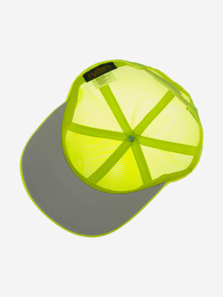 Бейсболка с сеточкой FLEXFIT 6360 (зеленый)