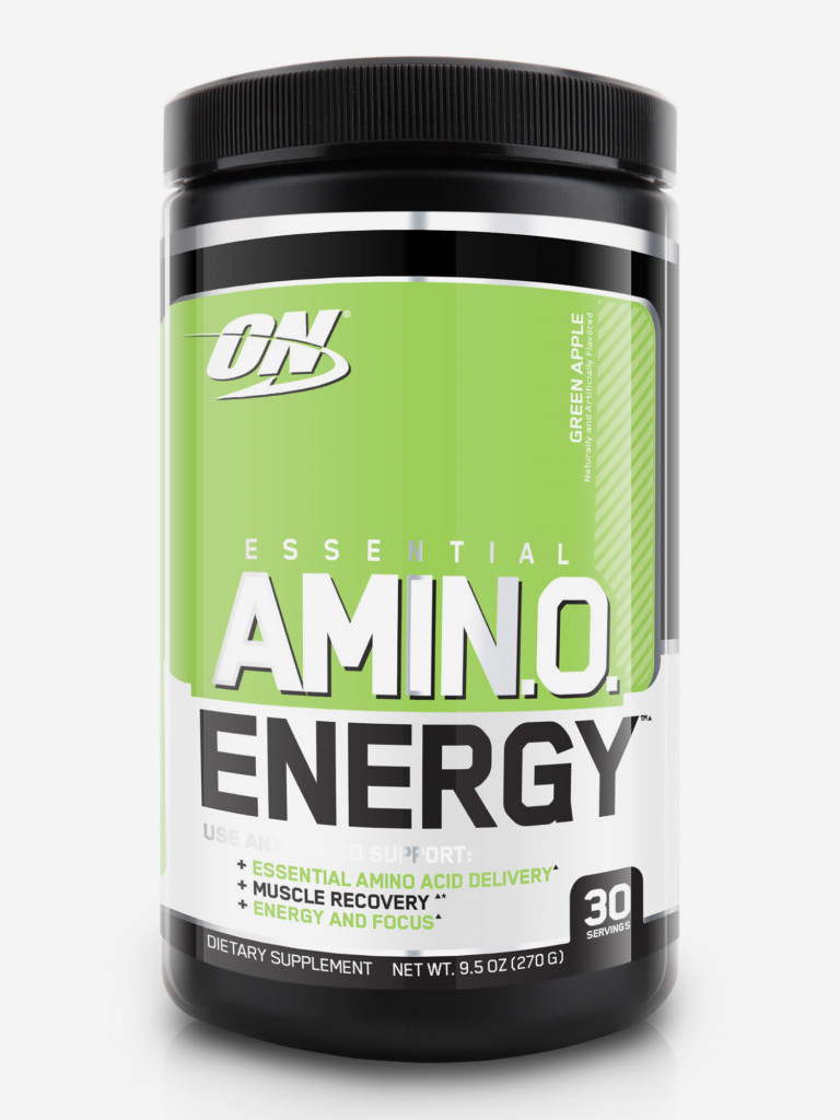 Аминокислотный комплекс Optimum Nutrition Essential Amino Energy, 270 г, Зелёное яблоко