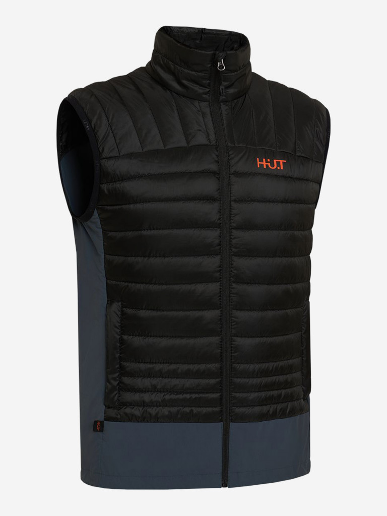 Жилет HUT SPIKE мужской для охоты, тёмно-серый / чёрный