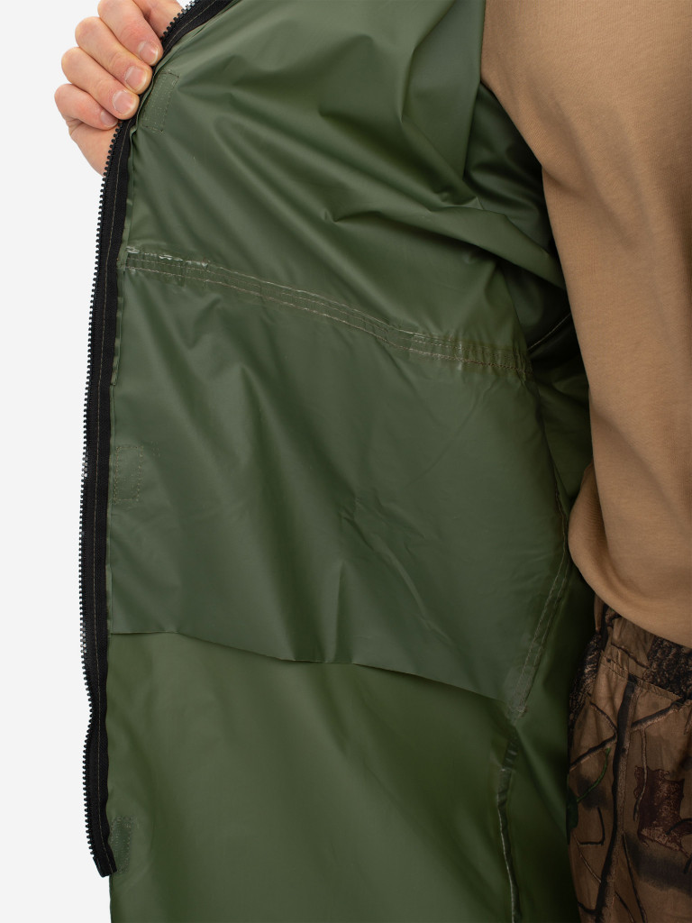 Плащ мужской Huntsman ВВЗ для рыбалки и охоты, ткань таффета PVC 20000 мм вод.ст.