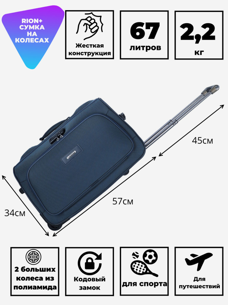 Дорожная сумка RION+
