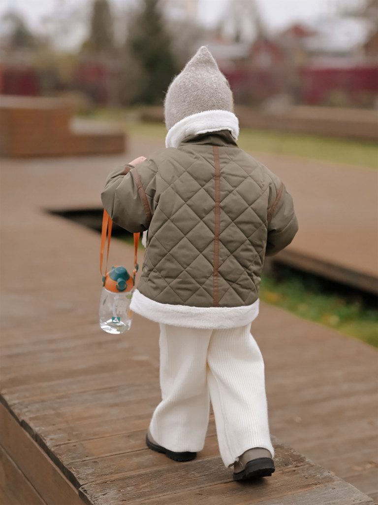 Бутылочка детская питьевая Арктика, тритановая (для напитков), 480 мл, морошка