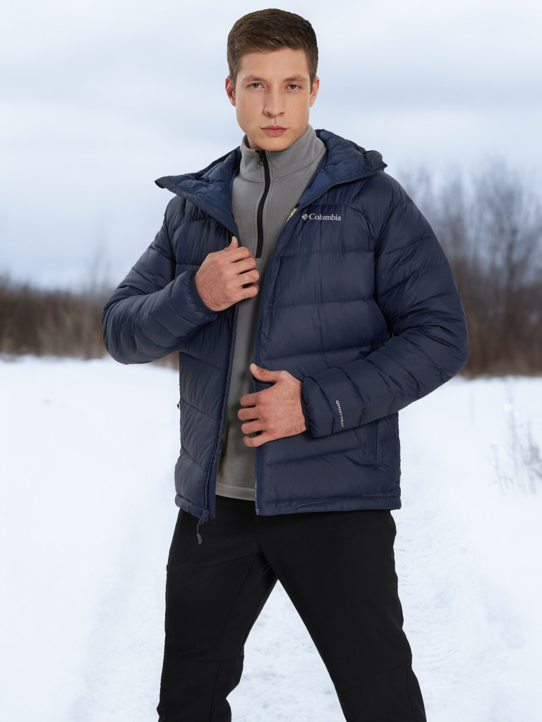 Пуховик мужской Columbia Centennial Creek III Down Hooded Jacket