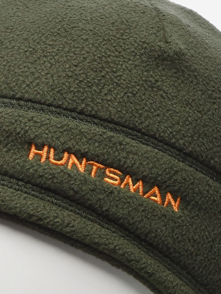 Шапка мужская HUNTSMAN флисовая двусторонняя бини для рыбалки и охоты
