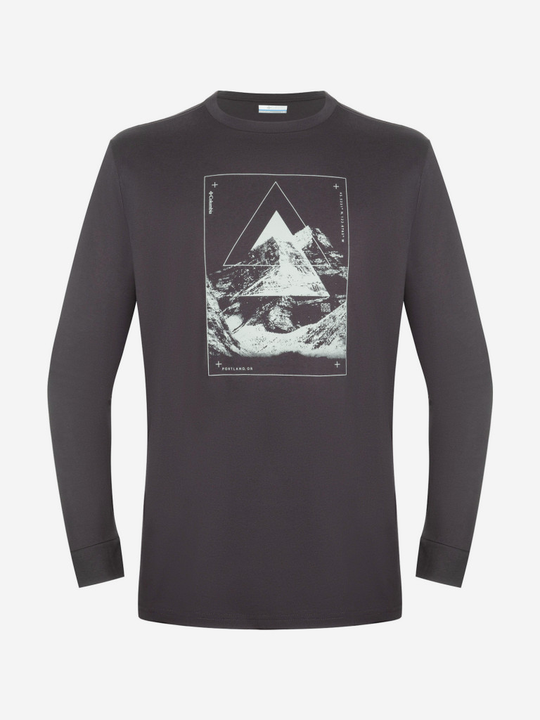 Лонгслив мужской Columbia Blue Reef LS Graphic Tee