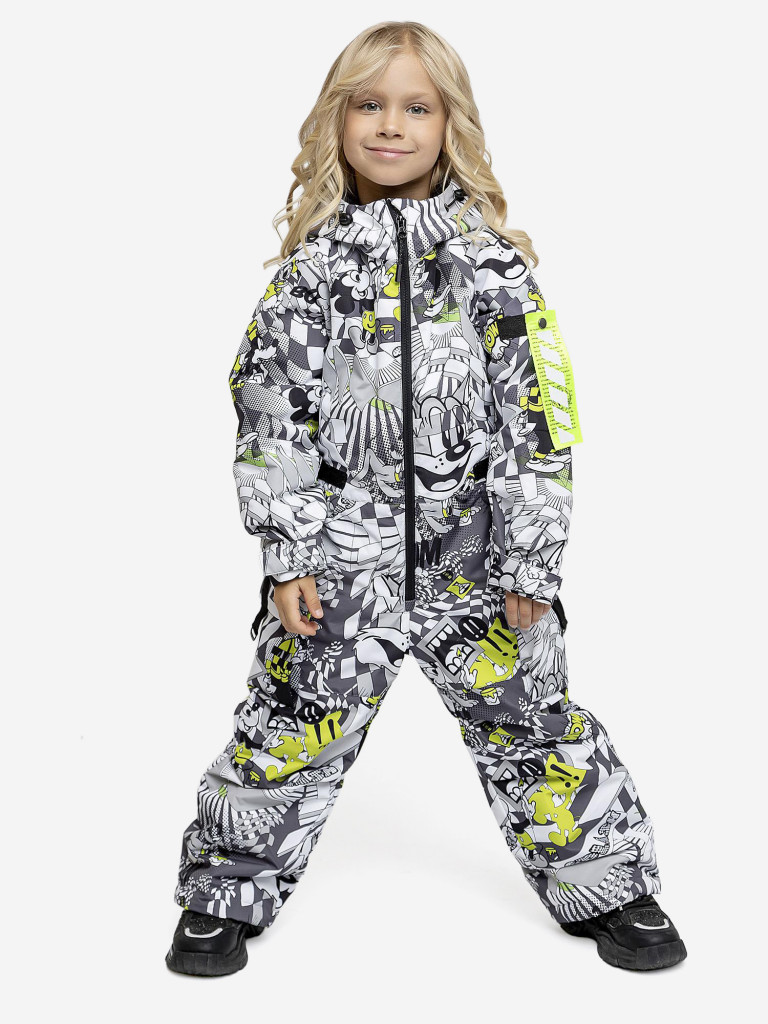 Комбинезон демисезонный для девочки batik Селфи принт мультиколор