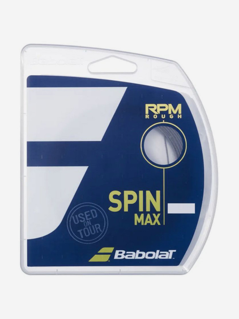 Струна моноволокно Babolat RPM ROUGH 12M, темно-серый, 125