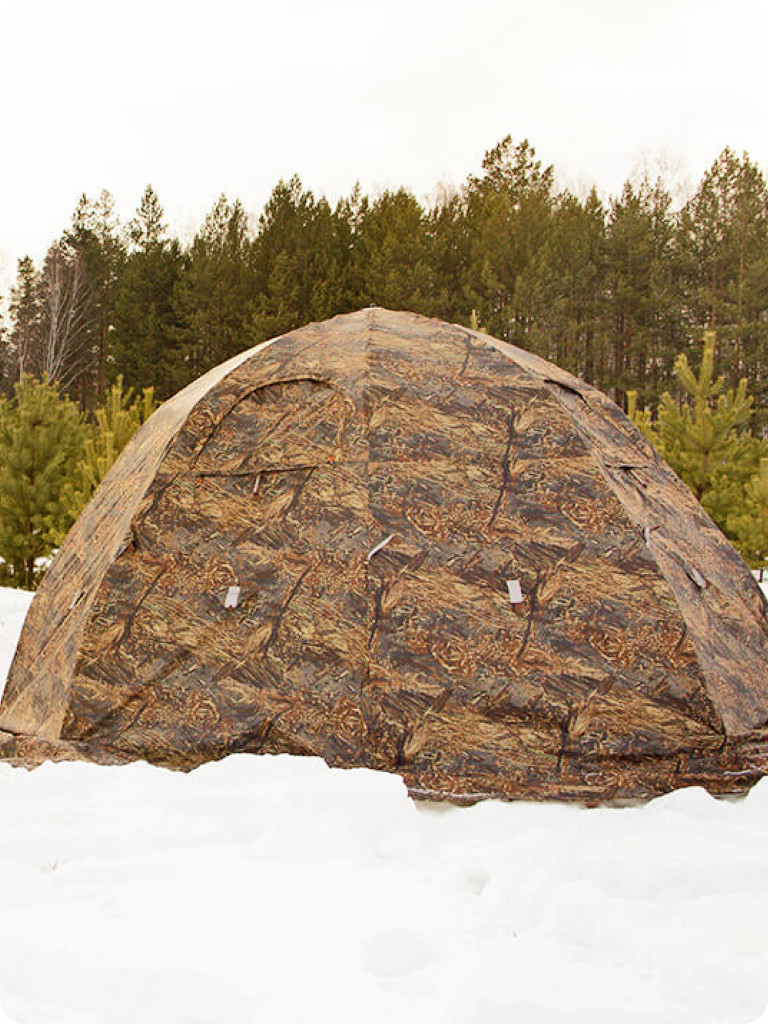 Палатка всесезонная МФП-4 Берег Камыш двухслойная