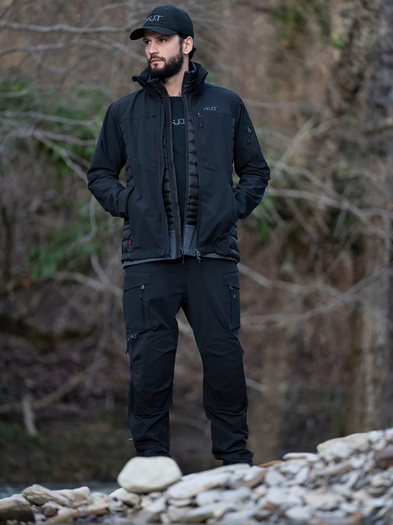 Мужские брюки H.U.T. PATHFINDER для охоты, черные