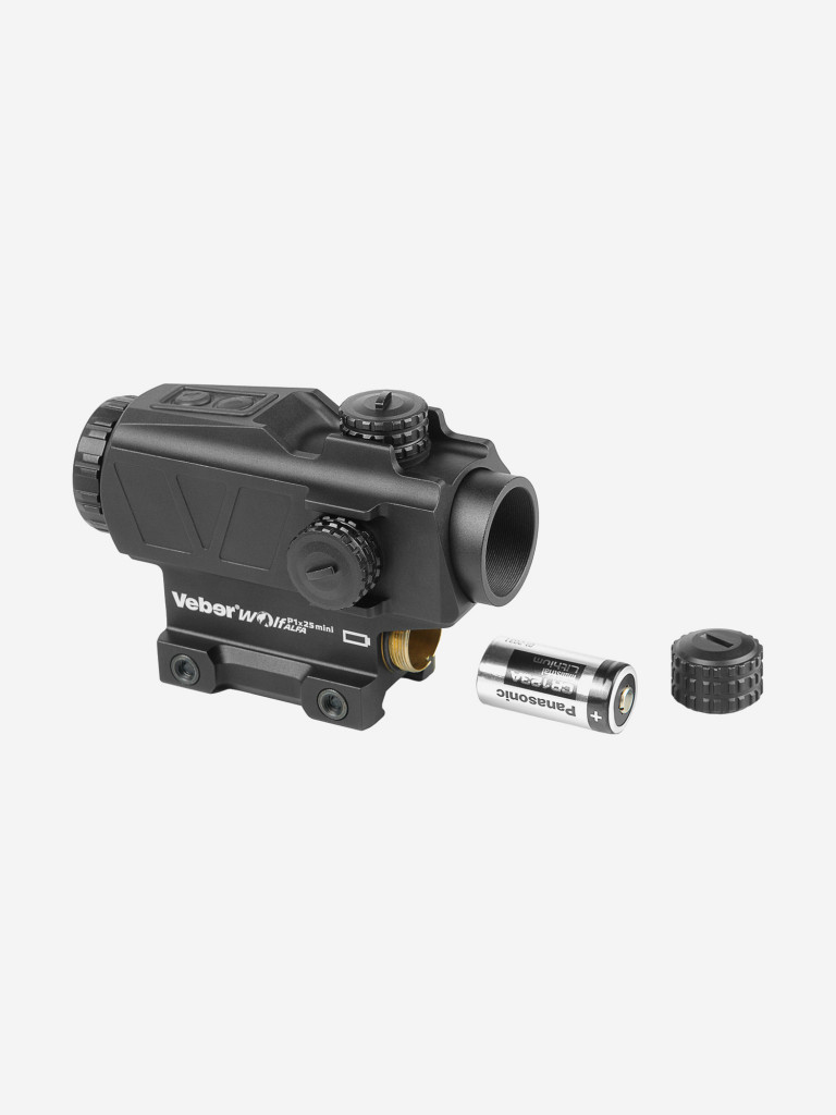 Прицел призматический Veber Wolf Alfa P1X25 mini