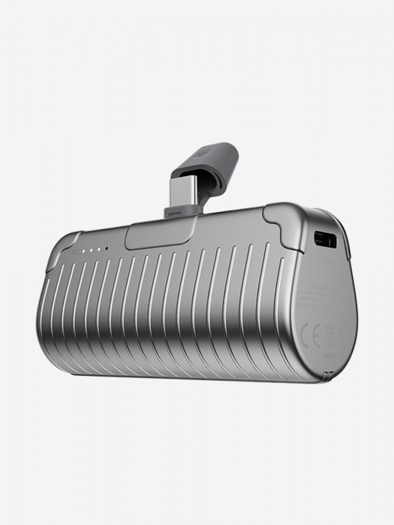 Внешний аккумулятор ROCK P85 Fast Charging Power Bank 4800mAh темно-серый