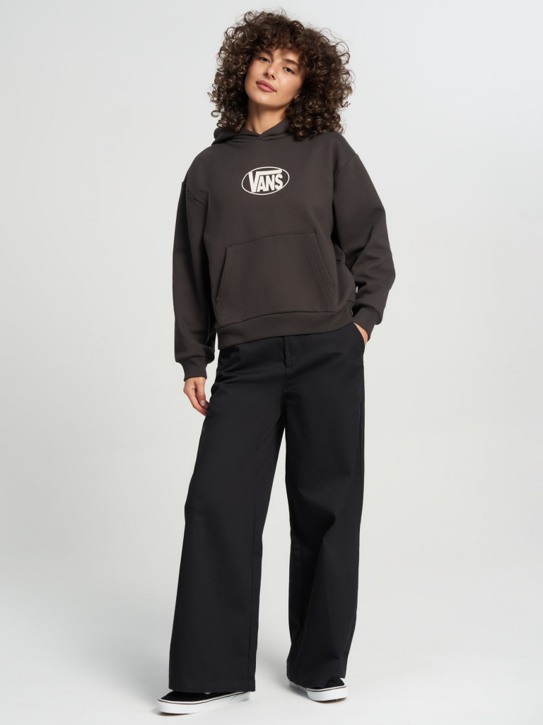Худи женское Vans Oval Logo Relaxed