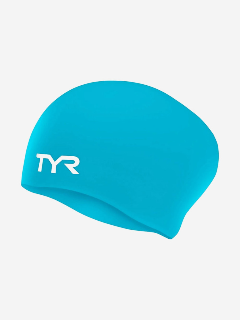 Шапочка для плавания TYR Long Hair Wrinkle-Free Silicone Cap