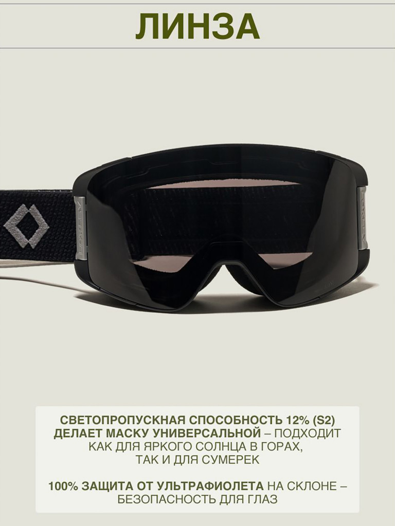 Маска горнолыжная LOXLEY - ART