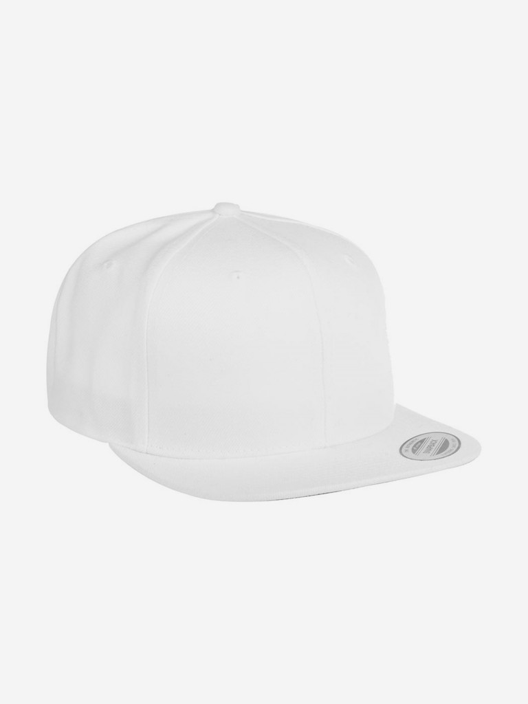 Бейсболка с прямым козырьком FLEXFIT 6089M (белый)
