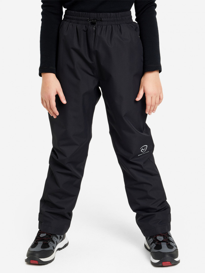 фото Брюки для девочек northland, черный