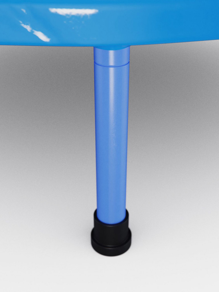 Батут с поручнем DFC JUMPFIT 36'' синий