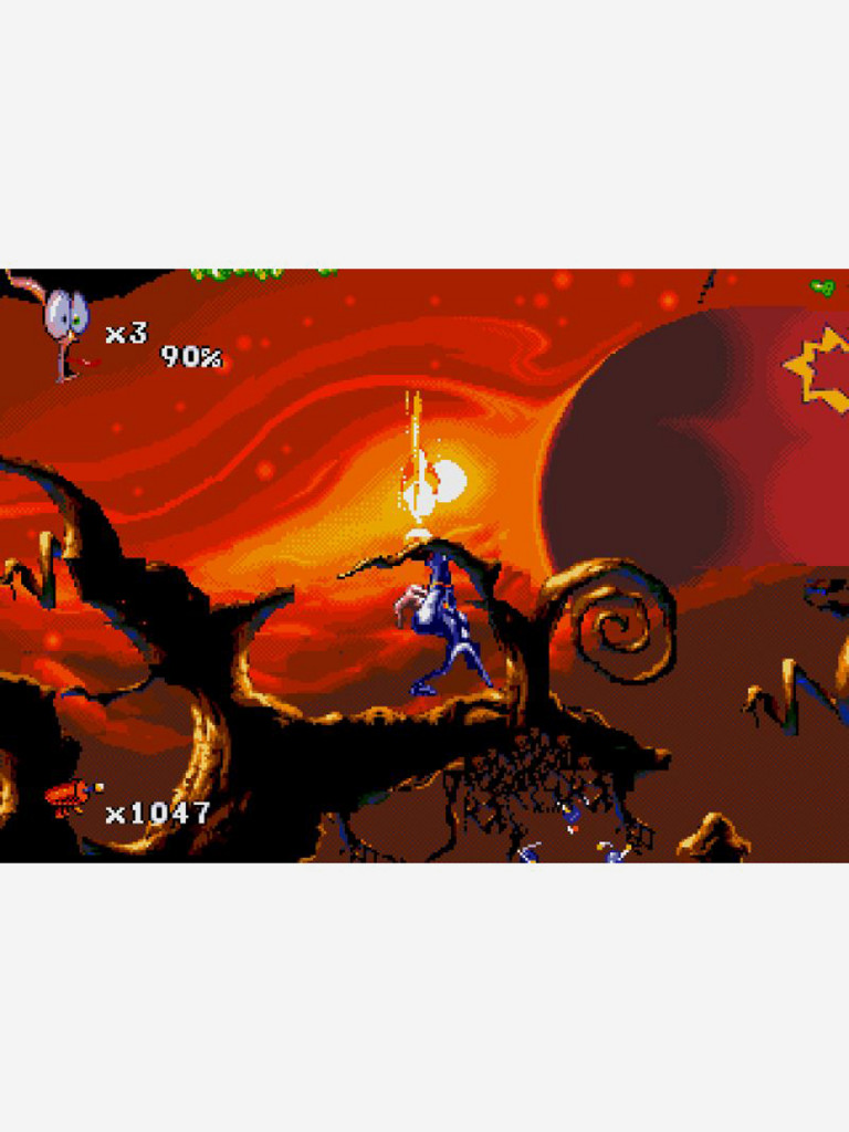 Картридж игровой DVTech Earthworm Jim 2 (на русском) 16 bit