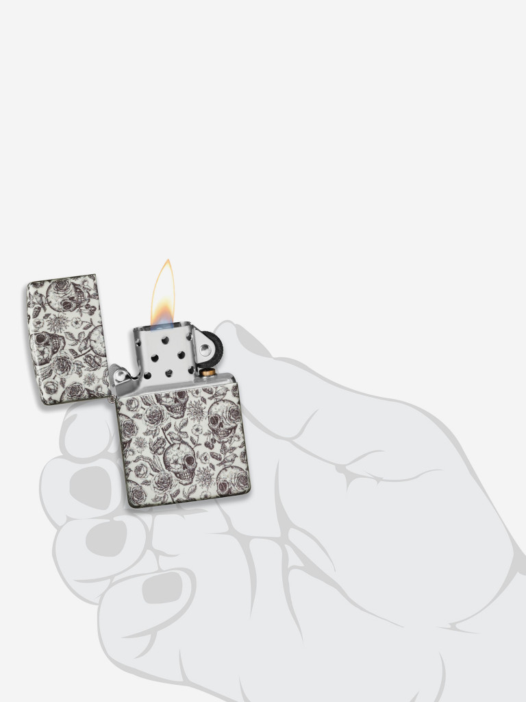 Зажигалка бензиновая ZIPPO 49458 Skeleton
