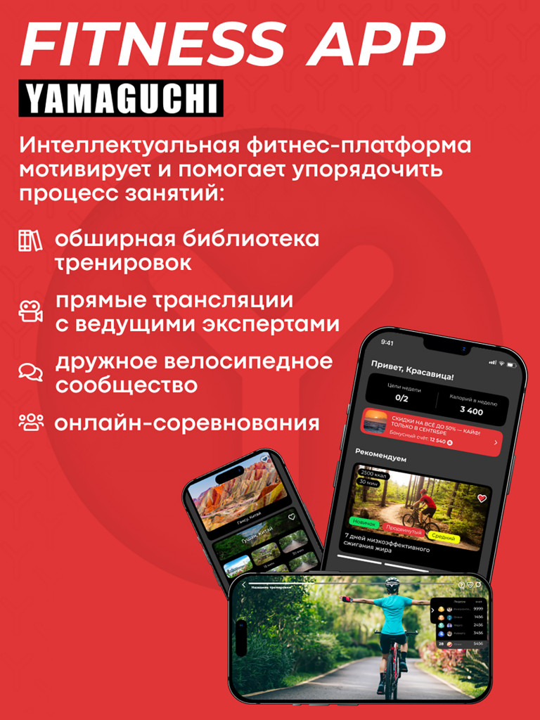 Эллиптический тренажер Yamaguchi Elliptic BodyMax