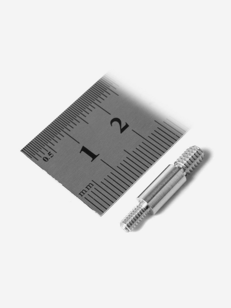 Переходник ЧИСТОGUN дюраль, папа/папа, 5/40 на 8/32