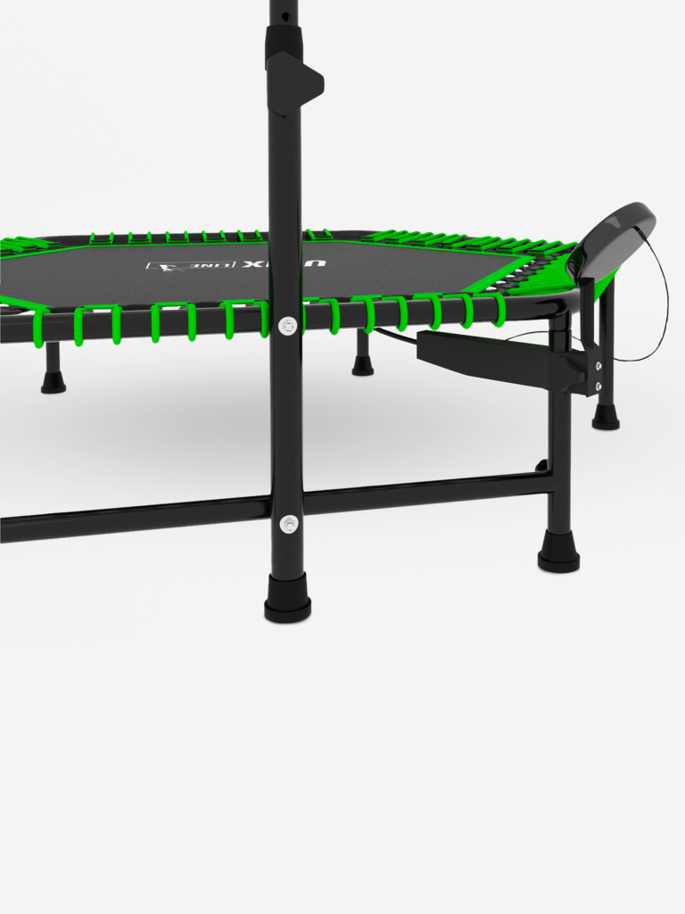 Батут спортивный для фитнеса и джампинга UNIX Line Fitness Pro 125 см, зеленый
