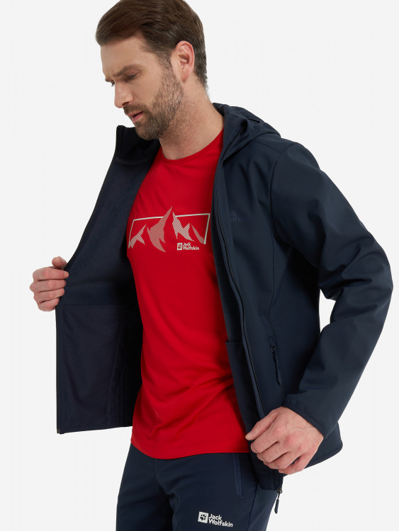 Куртка софтшелл мужская Jack Wolfskin Bornberg