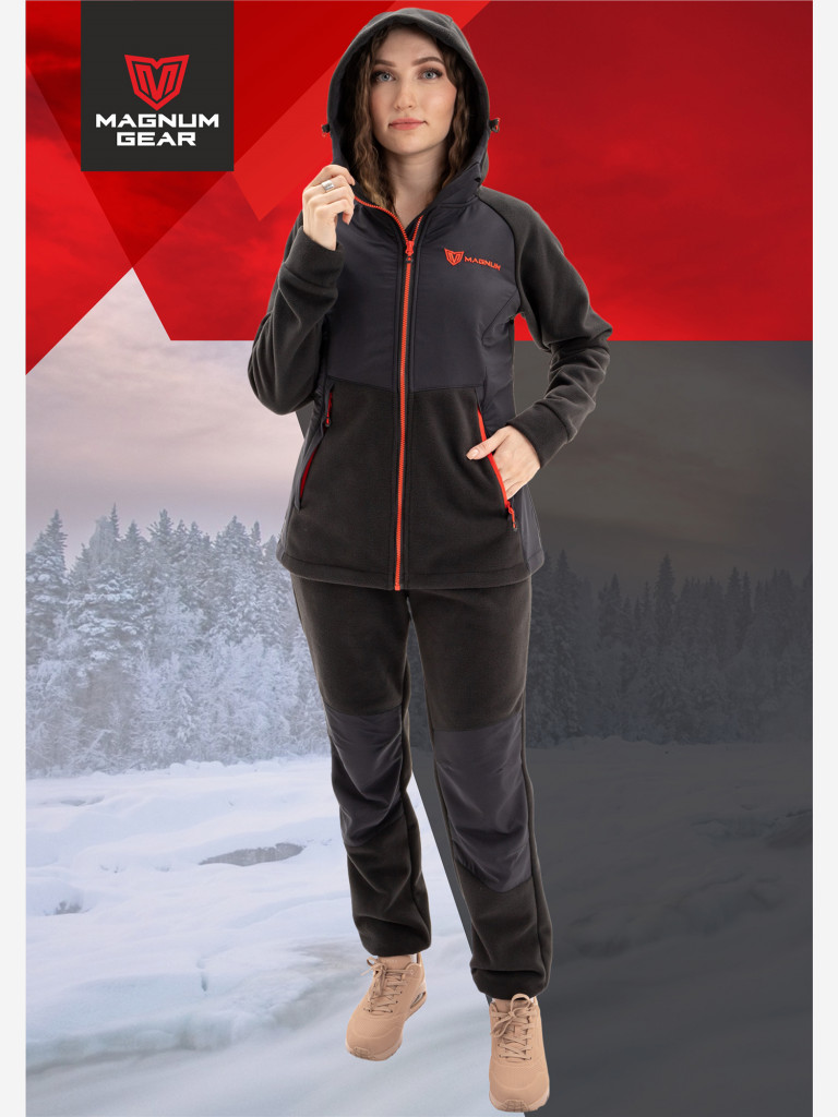 Костюм женский флисовый MAGNUM GEAR POLAR LADY черный