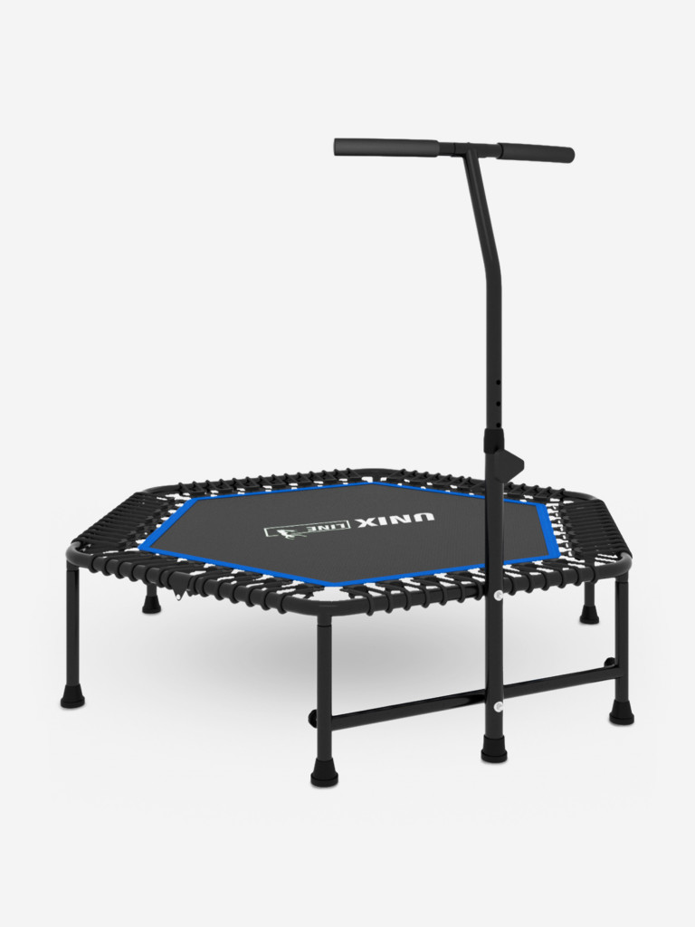 Батут спортивный для фитнеса и джампинга UNIX Line Fitness 125 см, синий