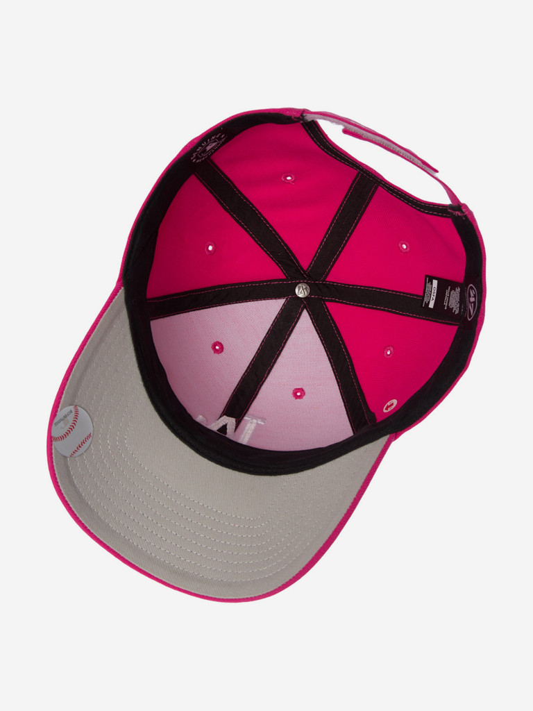 Бейсболка 47 BRAND B-MVP12WBV-MAG Los Angeles Dodgers MLB (розовый)