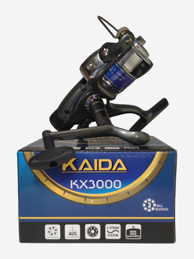 Катушка с байтранером Kaida KX-3000-3BB Катушка для рыбалки