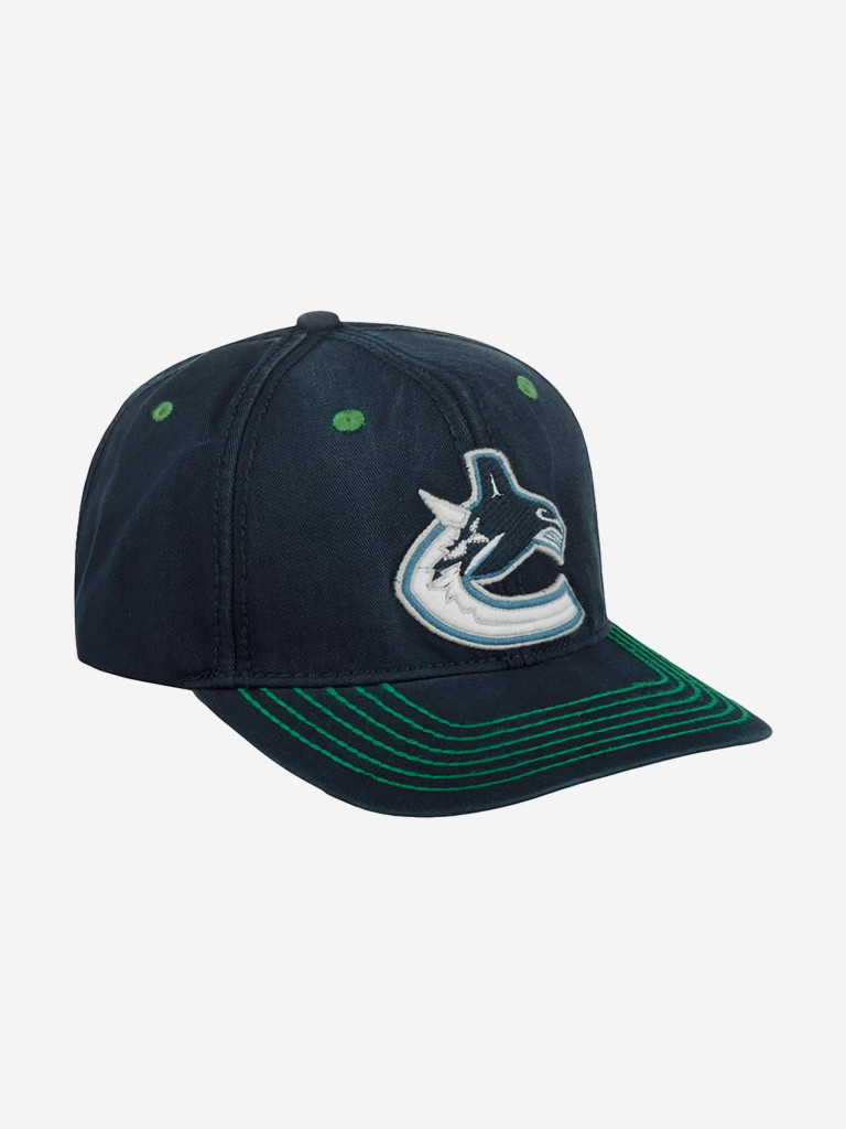 Бейсболка AMERICAN NEEDLE 39622A-VAC Vancouver Canucks Complex NHL (синий)