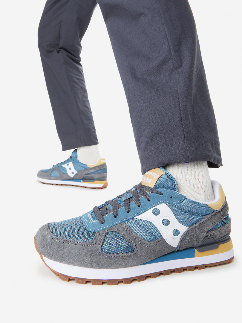 фото Кроссовки мужские saucony shadow original, синий