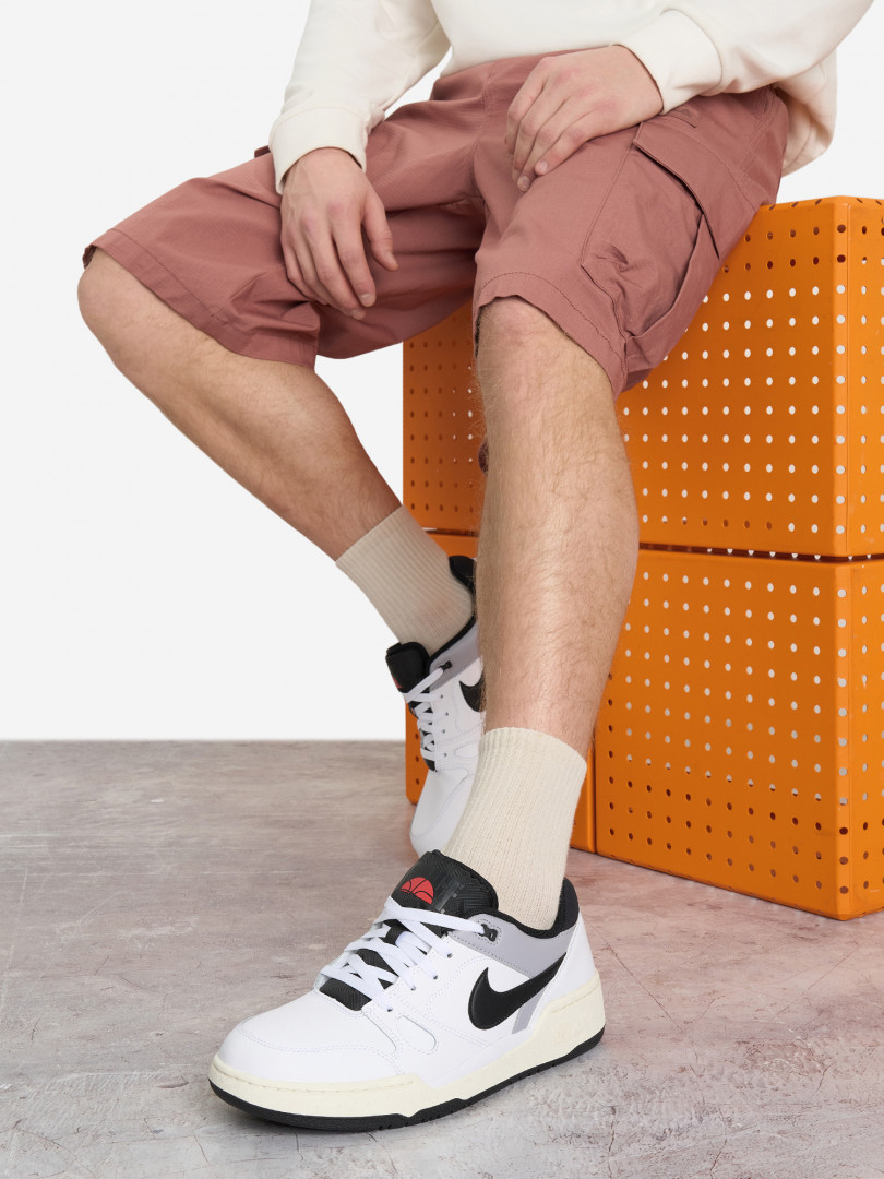 фото Кеды мужские nike full force low, белый