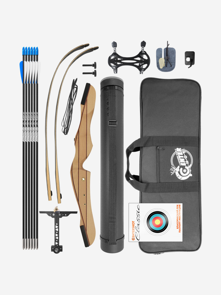 Лук рекурсивный Centershot Classic 68" 30# с комплектом