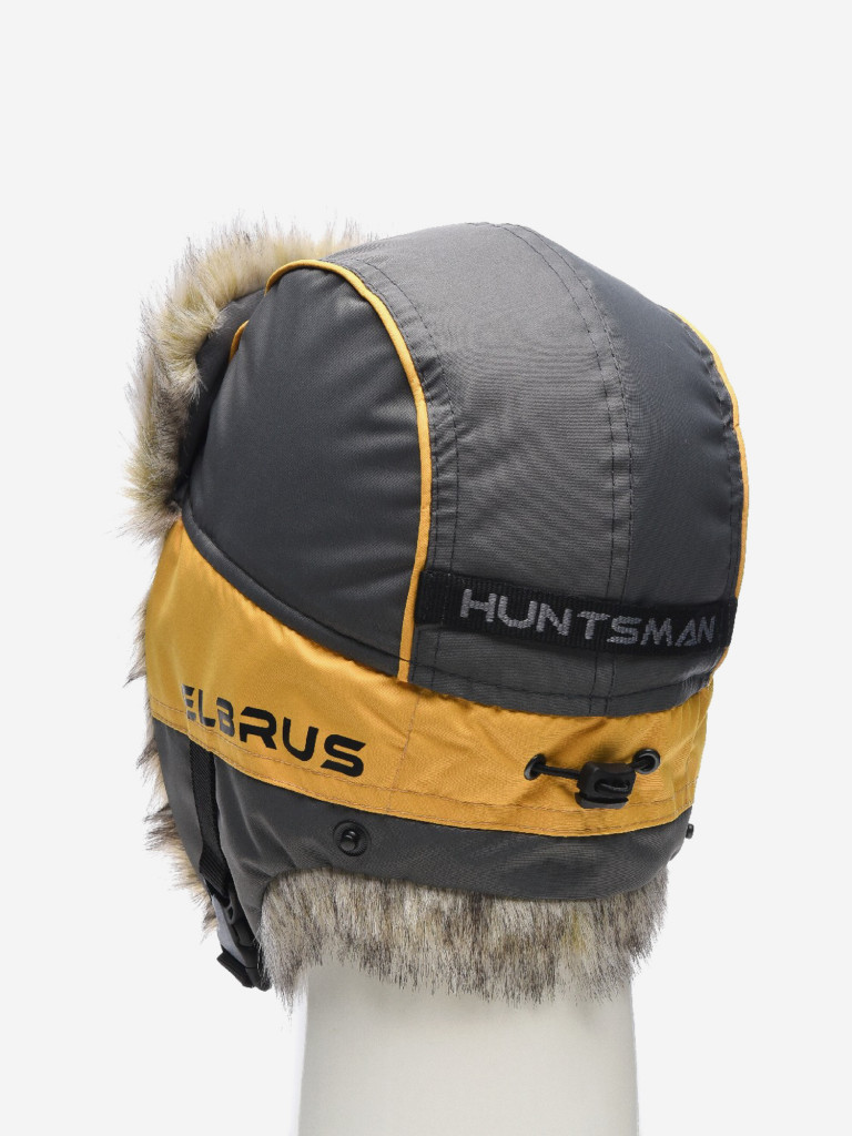 Шапка-ушанка мужская зимняя меховая Huntsman Elbrus