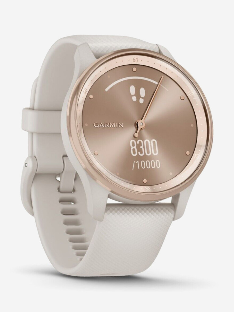 Спортивные часы Garmin Vivomove Trend бело-кремовые